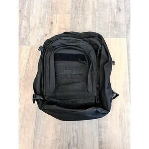 SOC #5016 Tactical Bugout Backpack Black, Expandable Military Deployment Gear